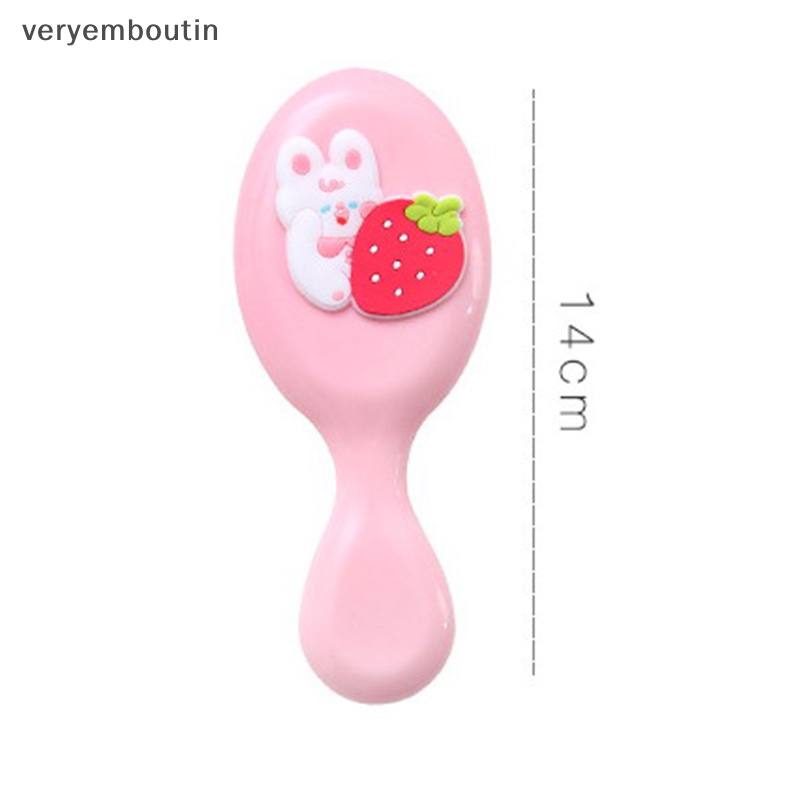 Lược Chải Tóc Hình Búp Bê Hoạt Hình Dễ Thương Cho Bé Gái