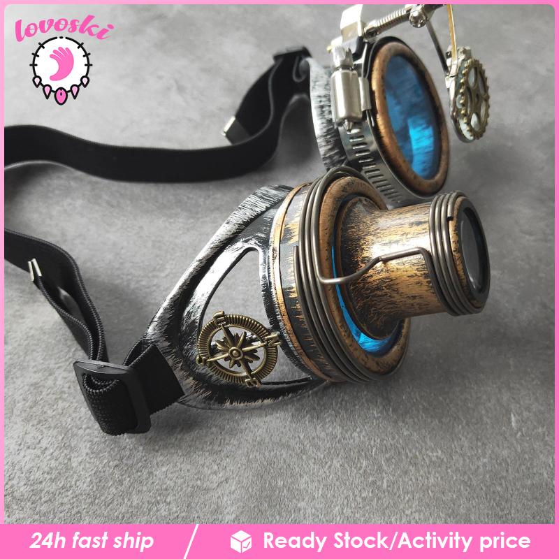 Kính Mát Thời Trang Steampunk Phong Cách Punk Gothic Cho Nam Và Nữ