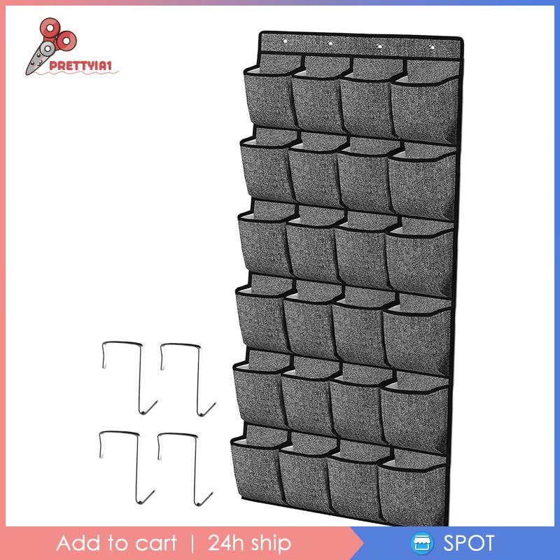 Túi Treo Tường Đựng Giày 24 Ngăn Tiện Lợi