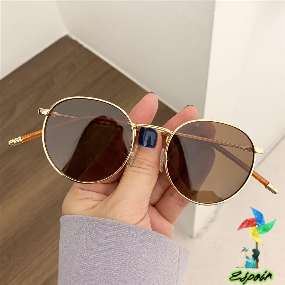 ESPO Kính Râm Nam Nữ Gọng Kim Loại Phong Cách Hip Hop