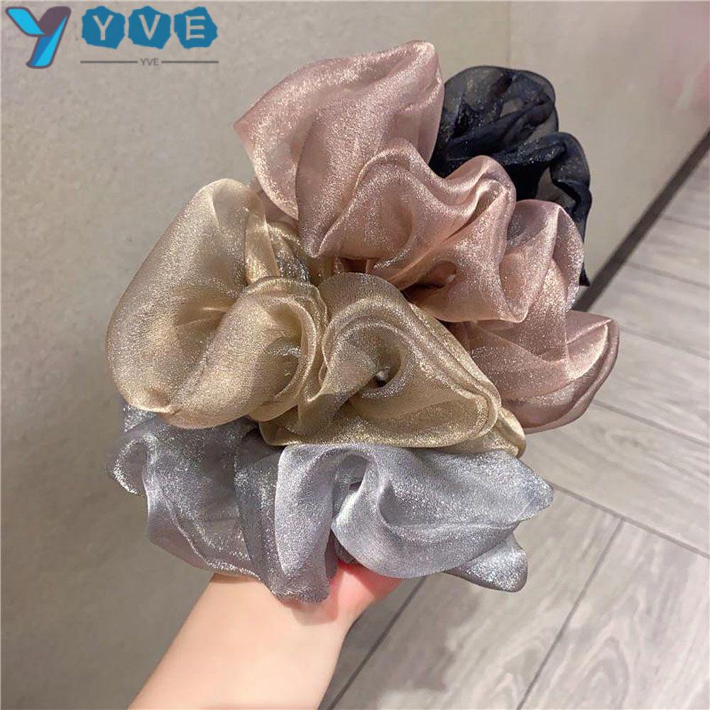 YVE Dây Cột Tóc Co Giãn Thời Trang Cho Nữ