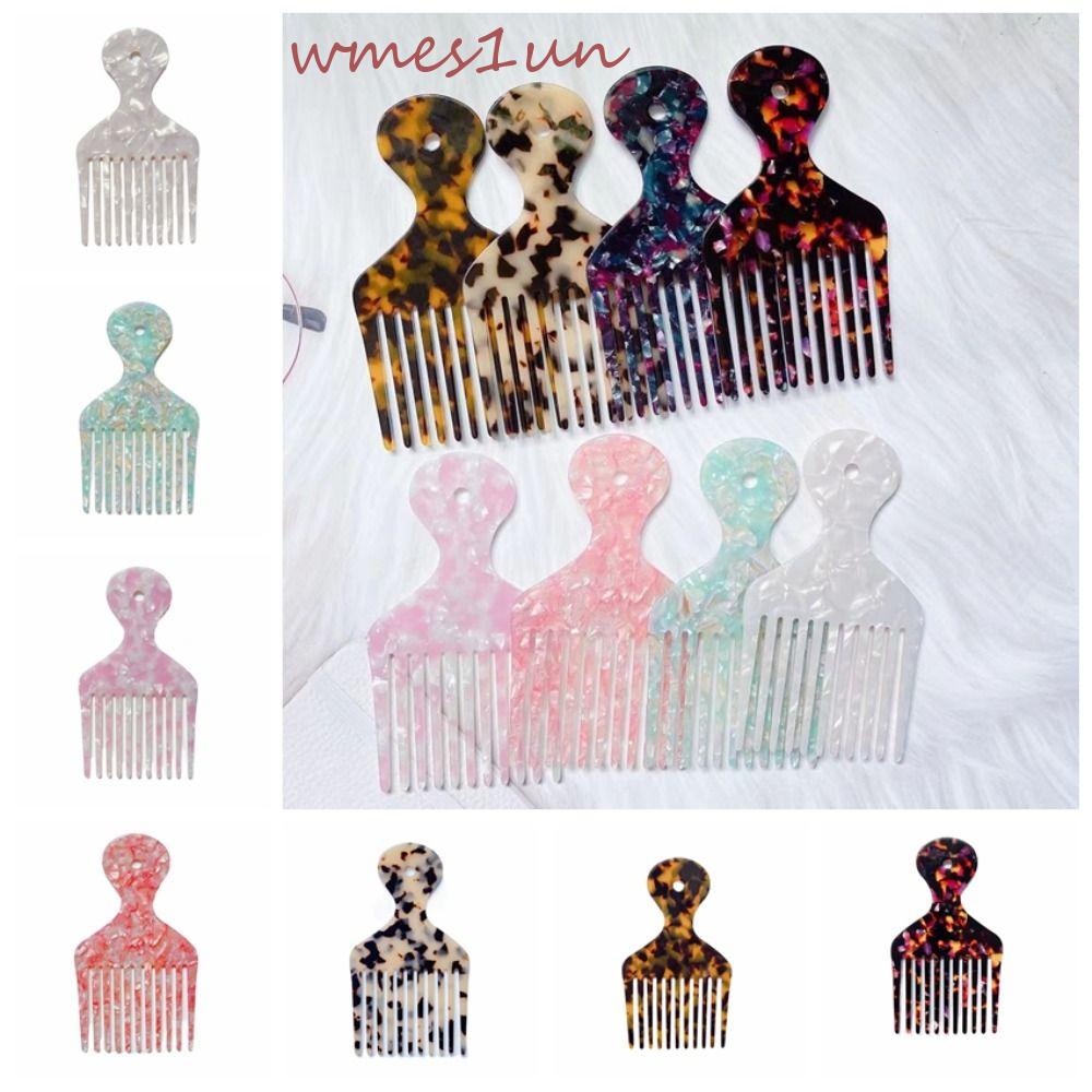 WMES15H Lược Chải Tóc Răng Dài Chống Trượt Phong Cách Hàn Quốc Cho Salon