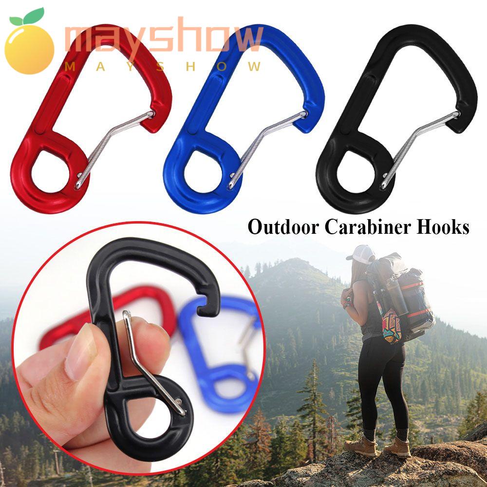 MAYSHOW Set 3 Móc Khóa Leo Núi Bằng Hợp Kim Nhôm Nhiều Màu Sắc Chất Lượng Cao