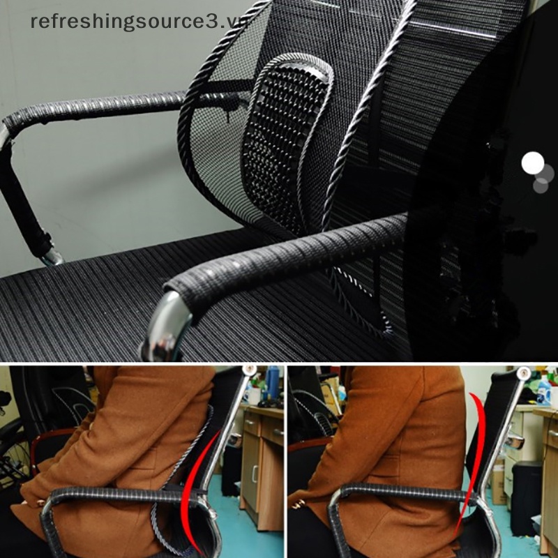 Đệm Lưới Mát Xa Giảm Đau Lưng Cho Xe Hơi / Văn Phòng 3.vn {REFRE3}