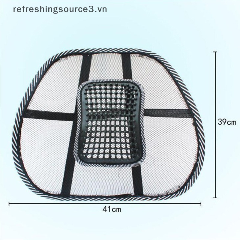 Đệm Lưới Mát Xa Giảm Đau Lưng Cho Xe Hơi / Văn Phòng 3.vn {REFRE3}