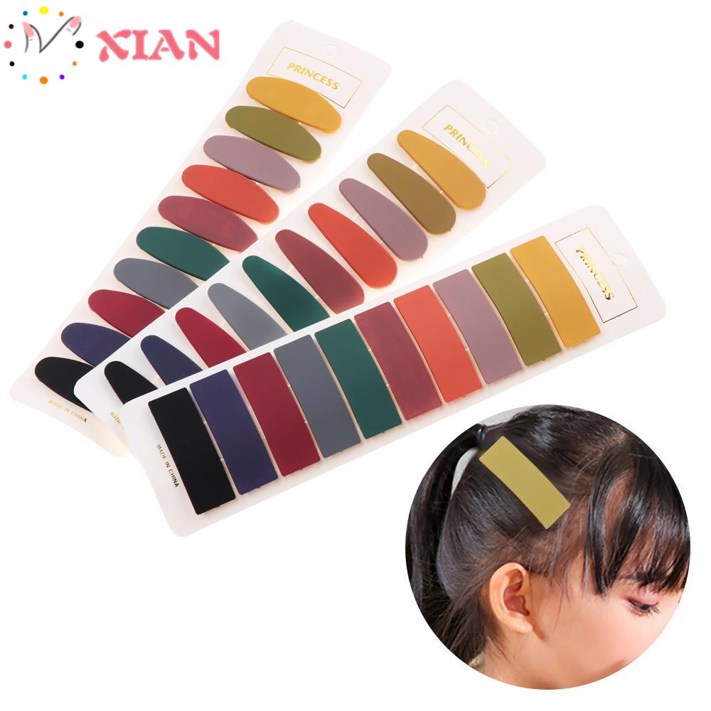 XIANTIN Set 10 Kẹp Tóc Nhiều Kiểu Dáng Thời Trang Cho Nữ