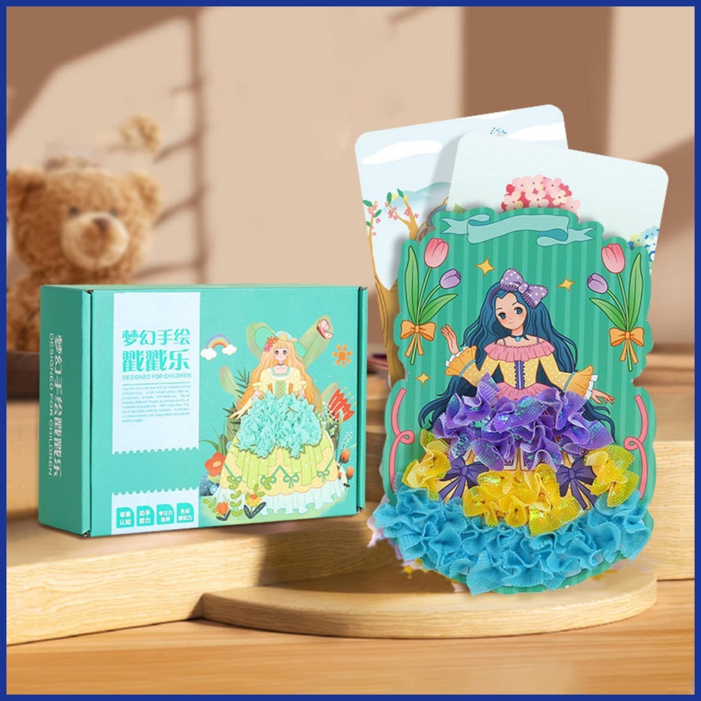 Bộ Sách Vẽ Tranh Kiểu Công Chúa Dễ Thương Xinh Xắn Cho Bé