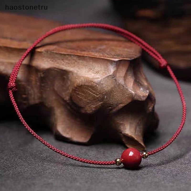 Ru Vòng Đeo Chân Dạng Dây Thừng Màu Đỏ May Mắn Phong Cách Punk Thời Trang Làm Quà Tặng Sinh Nhật / Năm Mới Cho Nam Và Nữ