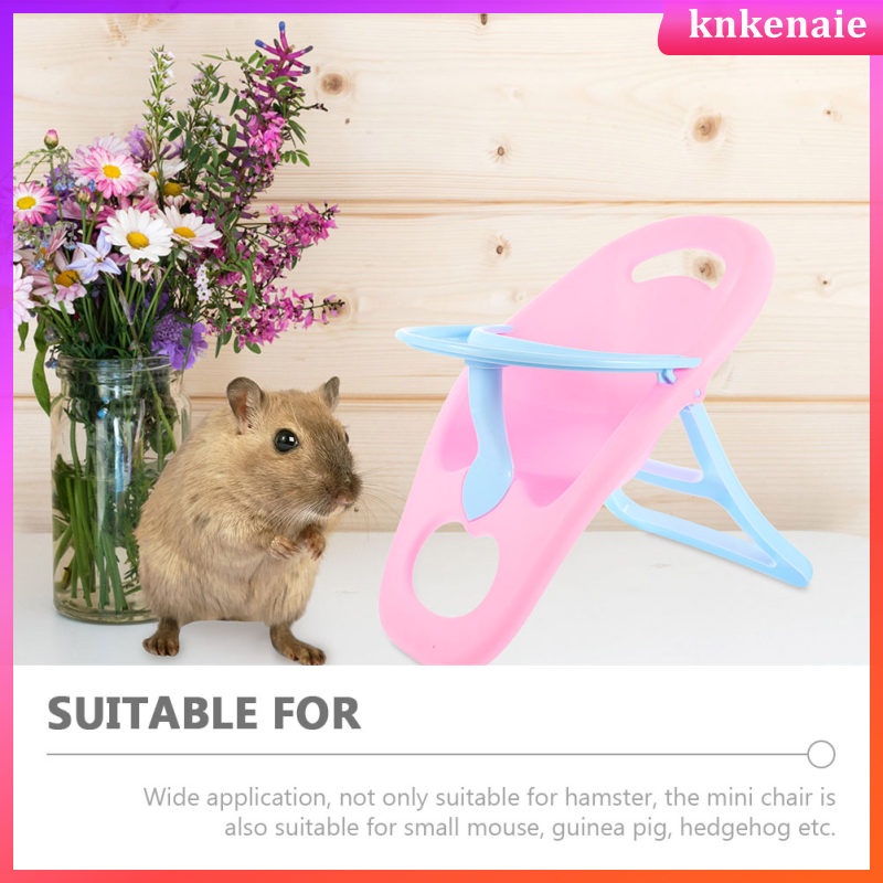 Mô Hình Đồ Chơi Ghế Ngồi Ăn Mini Dành Cho Chuột Hamster / Thỏ / Heo Guinea knkenaie.vn