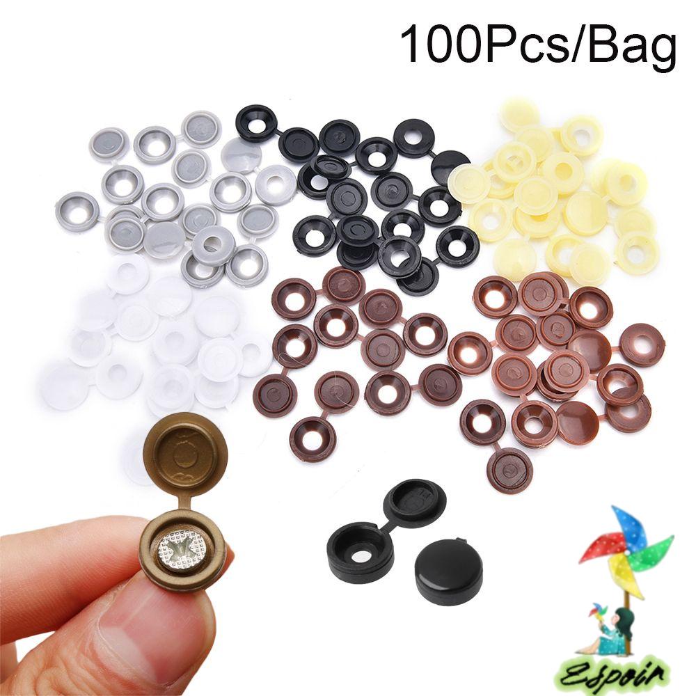 ESPO Set 100 Ốc Vít Nhựa Dùng Để Trang Trí Đa Năng Tiện Dụng