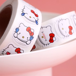 Kitty Miếng Dán Băng Nhãn Dán Cinnamoroll Quà Tặng Miếng Dán Trang Trí Niêm Phong Miếng Dán Miếng Dán diy Miếng Dán