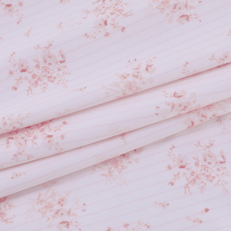 DUNEA Đầm Hai Dây Dáng Ôm In Họa Tiết Hoa Phong Cách Nhẹ Nhàng Thanh Lịch Dành Cho Bạn Nữ