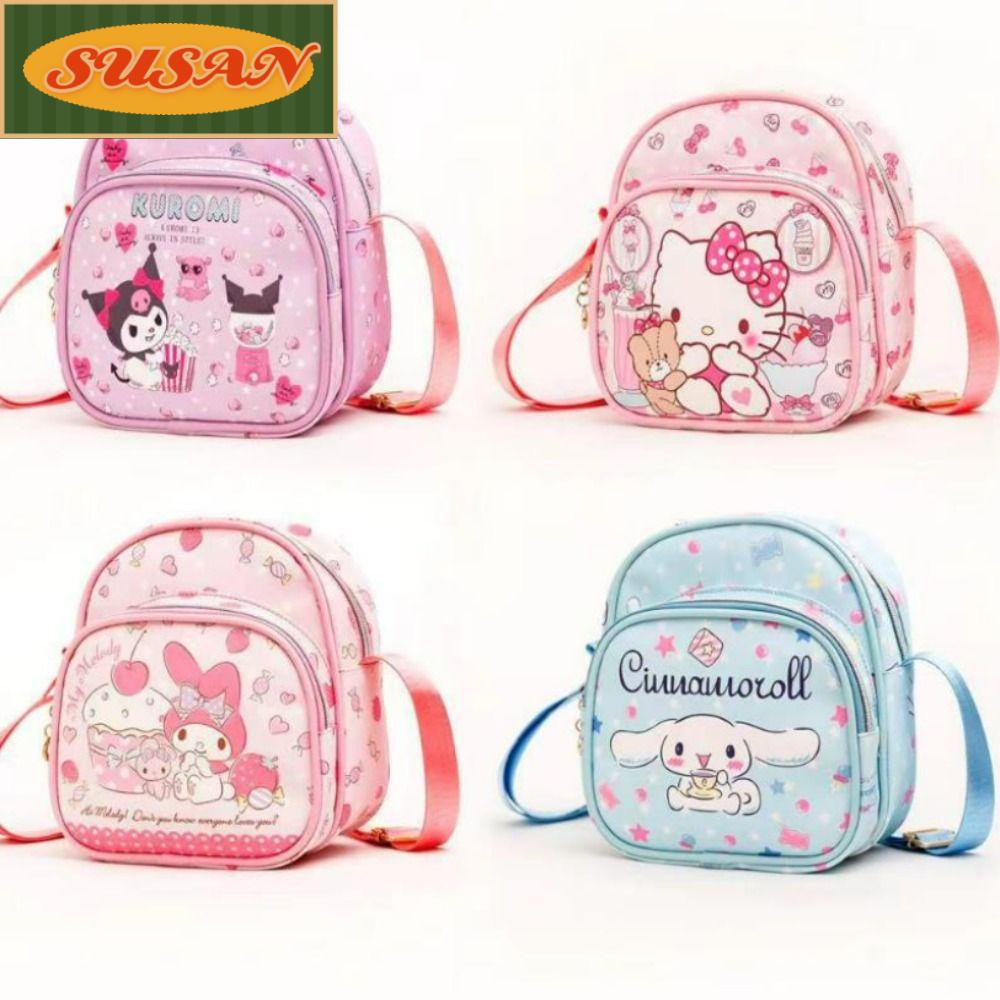 SUSANS Túi Đeo Vai Đựng Điện Thoại Họa Tiết Hoạt Hình Kulomi Cinnamon Melody Dễ Thương Cho Nữ