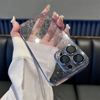 Ốp Điện Thoại Cứng Trong Suốt Chống Sốc Sang Trọng Cho iPhone 15 Pro MAX 14 13 13ProMAX