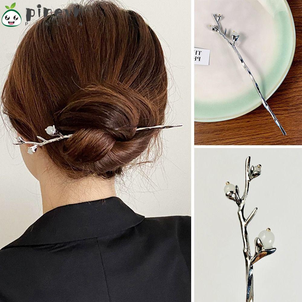 PINEVN Trâm Cài Tóc Hình Hoa Cho Nữ