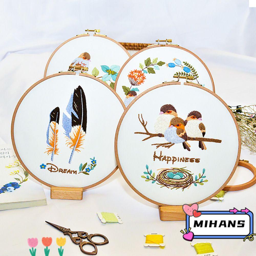 MIH Bộ Dụng Cụ Thêu Tranh Chữ Thập Thủ Công DIY Dành Cho Người Mới Bắt Đầu