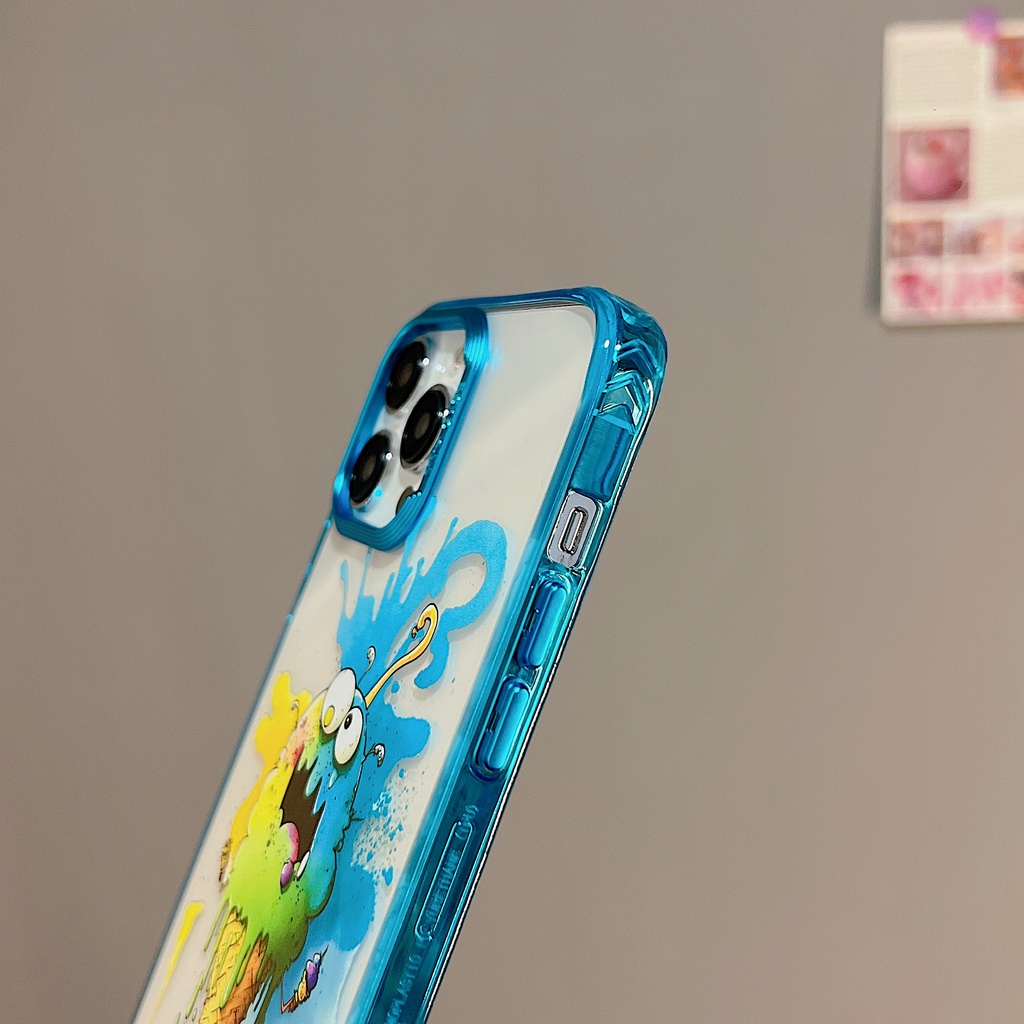 Ốp Điện Thoại TPU Mạ Màu Chống Sốc Cho IPhone 14 13 12 11 Pro Max