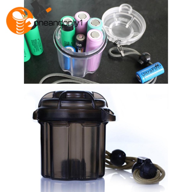 Hộp Đựng Pin Edc Gọn Nhẹ Chống Rơi Tiện Dụng Mang Theo Du Lịch / Cắm Trại