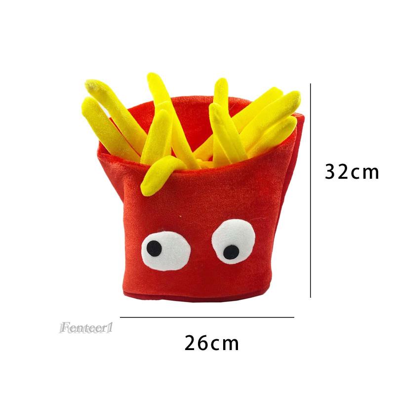 Mũ Hóa Trang Hình Khoai Tây Chiên Ngộ Nghĩnh