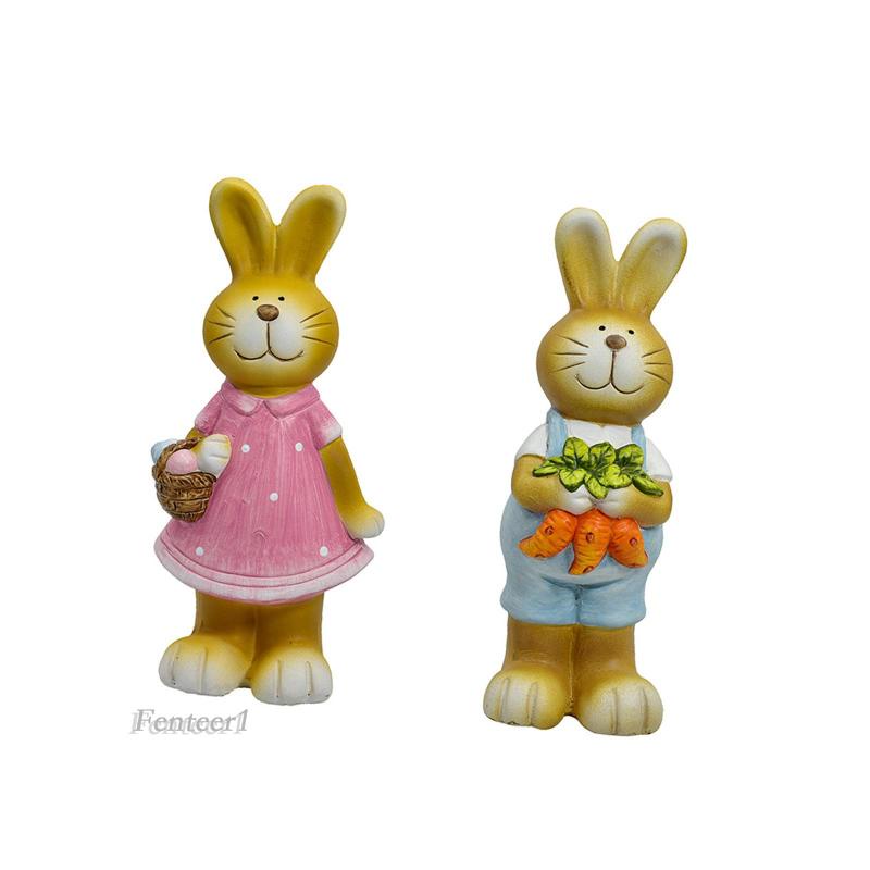 Tượng Thỏ Bunny Dễ Thương Dùng Trang Trí Sân Vườn