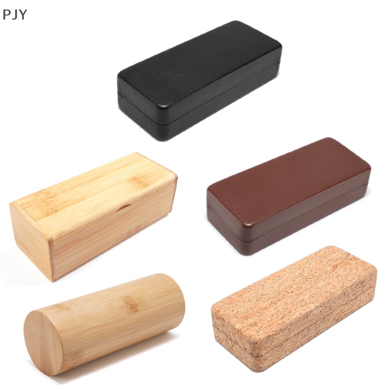 Hộp Đựng Mắt Kính Bằng Gỗ Tre Hình Trụ Độc Đáo