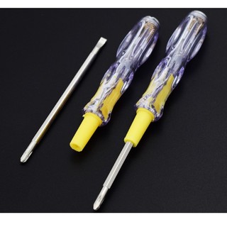 Bút thử điện kiểm tra điện áp 70-500V kiêm tua vít 2 đầu bút thử điện tua vít