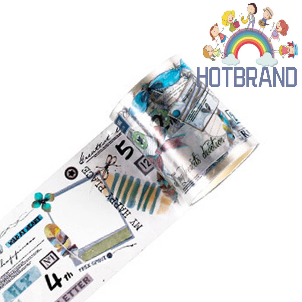 Cuộn Băng Keo Dán Trang Trí Quà Tặng Nghệ Thuật