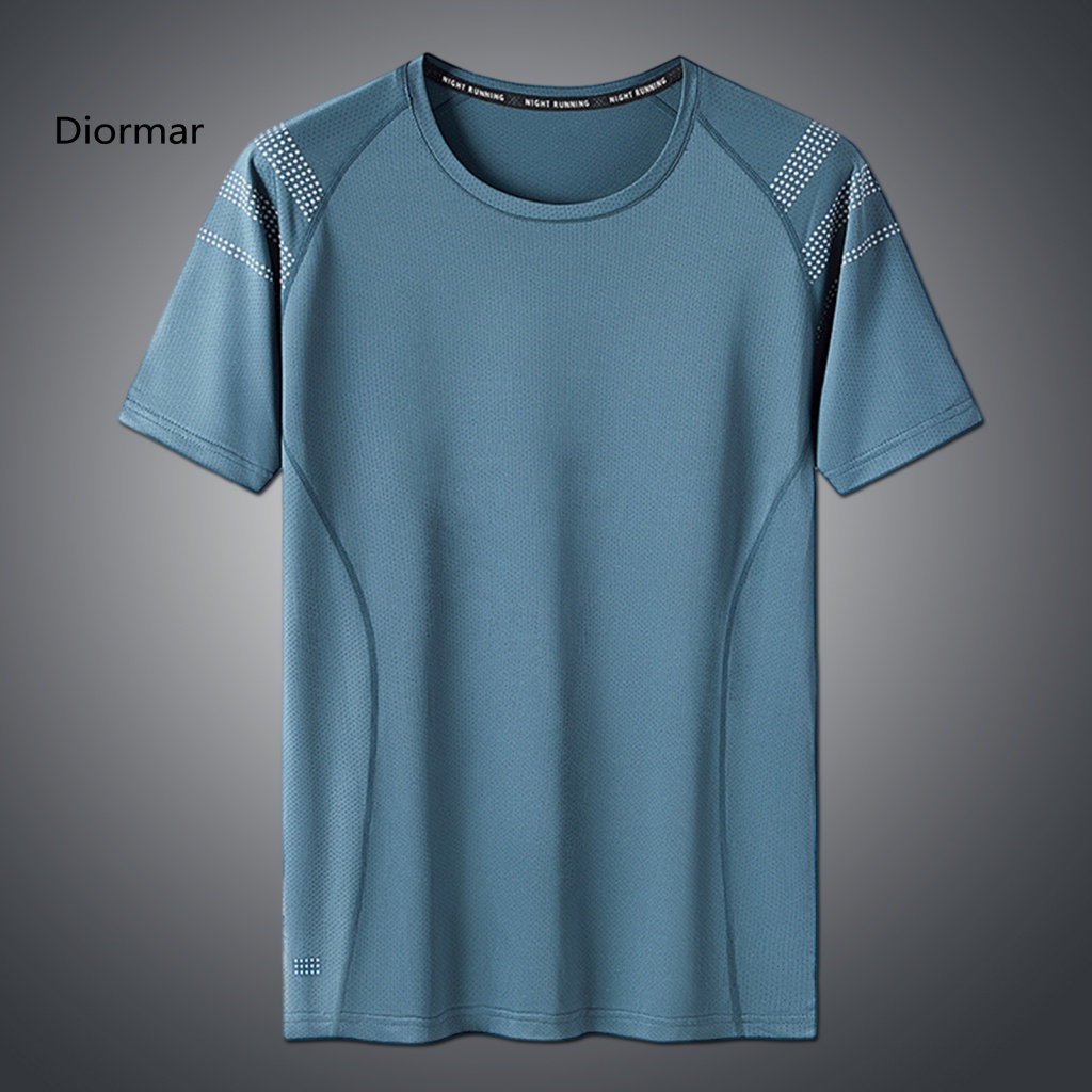 Áo Thun Tay Ngắn Cổ Tròn Màu Sắc Đơn Giản Cho Nam