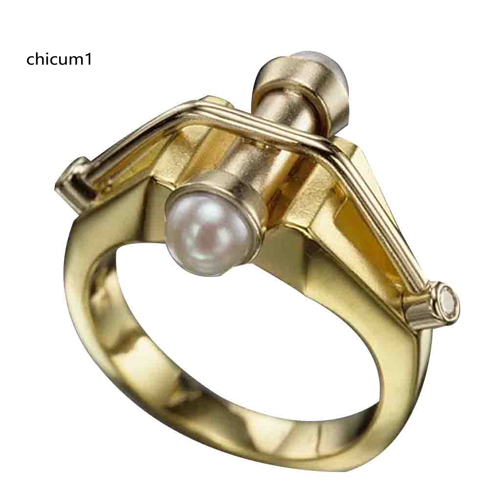 Nhẫn Đính Đá Zircon Thời Trang Cho Nữ