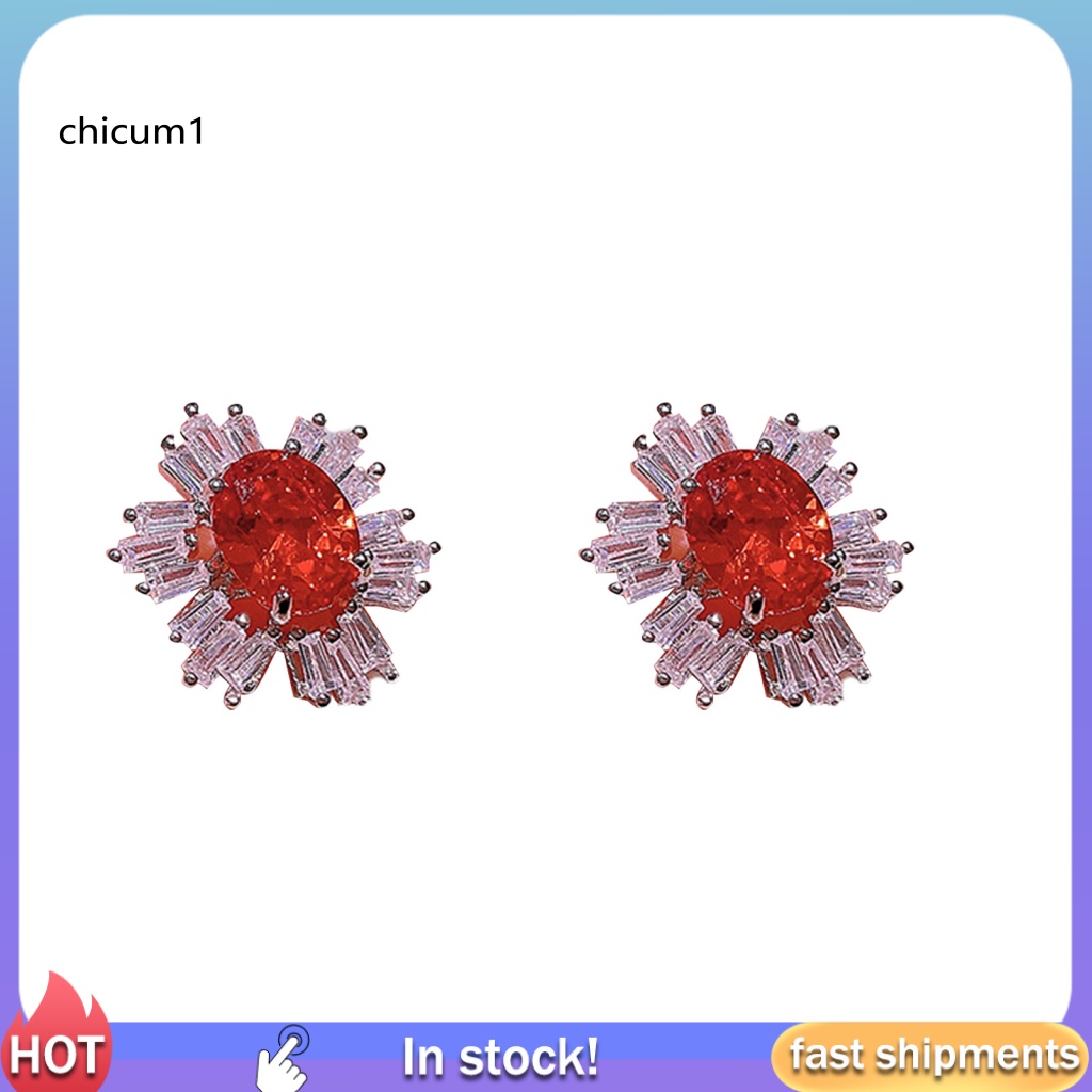 Bộ Vòng cổ + Nhẫn + Bông Tai Đính Đá Sang Trọng