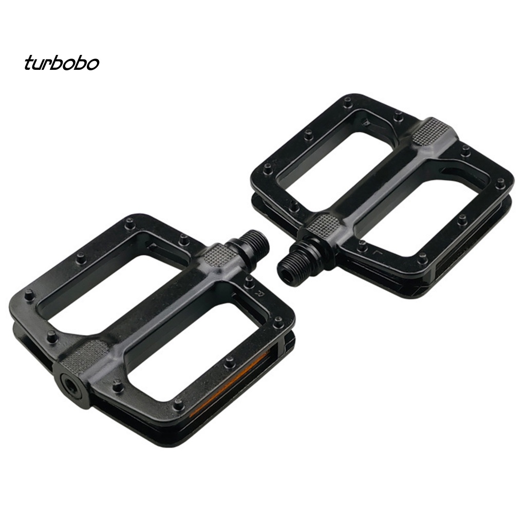 1 Cặp Pê Đan Trái / Phải Bằng Hợp Kim Nhôm Phản Quang Chống Trượt Cho Xe Đạp