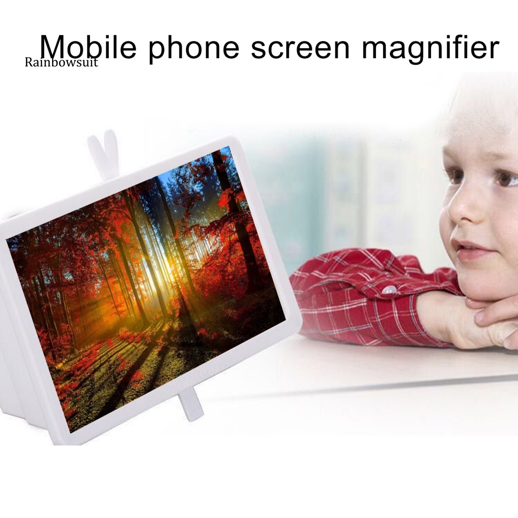 Dụng Cụ Phóng To Màn Hình Điện Thoại 3D Có Thể Thu Gọn Cho Trong Nhà
