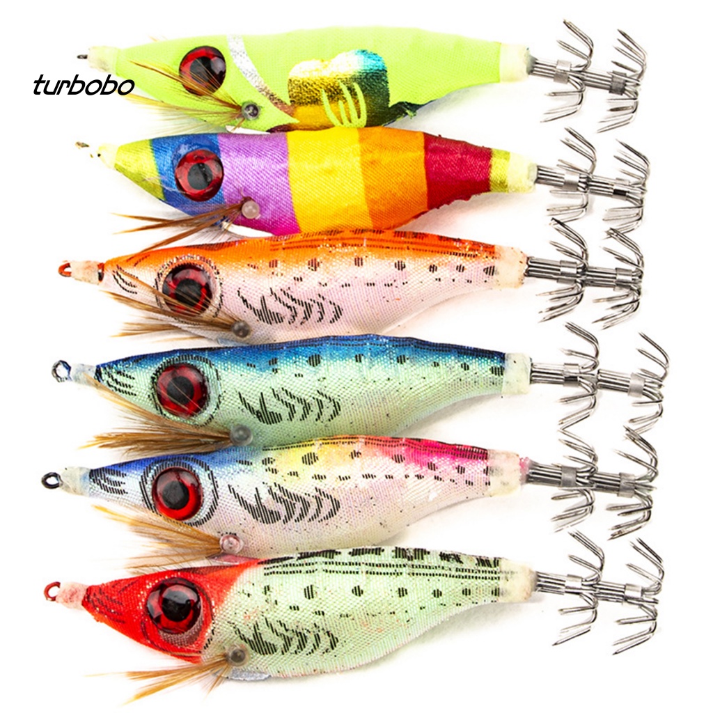 Mồi Câu Cá Giả Hình Bạch Tuộc / Tôm Dạ Quang Bằng PVC