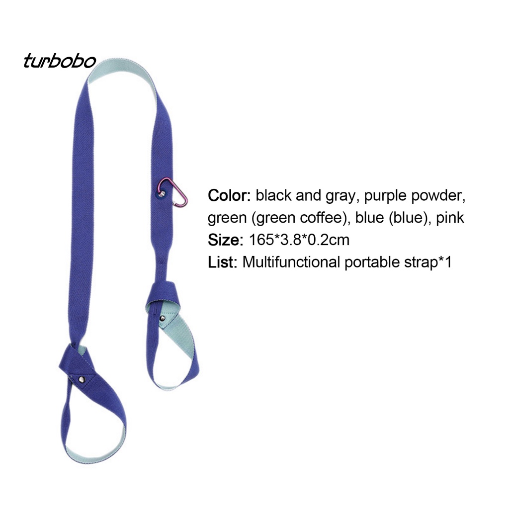 Dây Đeo Thảm Tập Yoga Hai Mặt Dày Dặn Chống Trượt