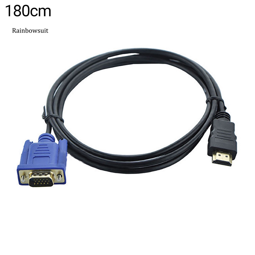 Cáp Video 1080P Độ Phân Giải Cao Chuyển Đổi Video HDMI Sang VGA