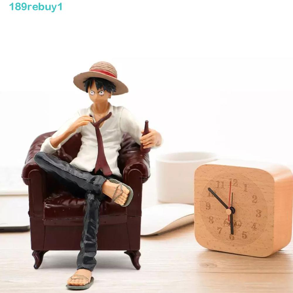 REBUY1 Mô Hình Đồ Chơi Nhân Vật Monkey D Luffy Bằng Nhựa PVC 13cm