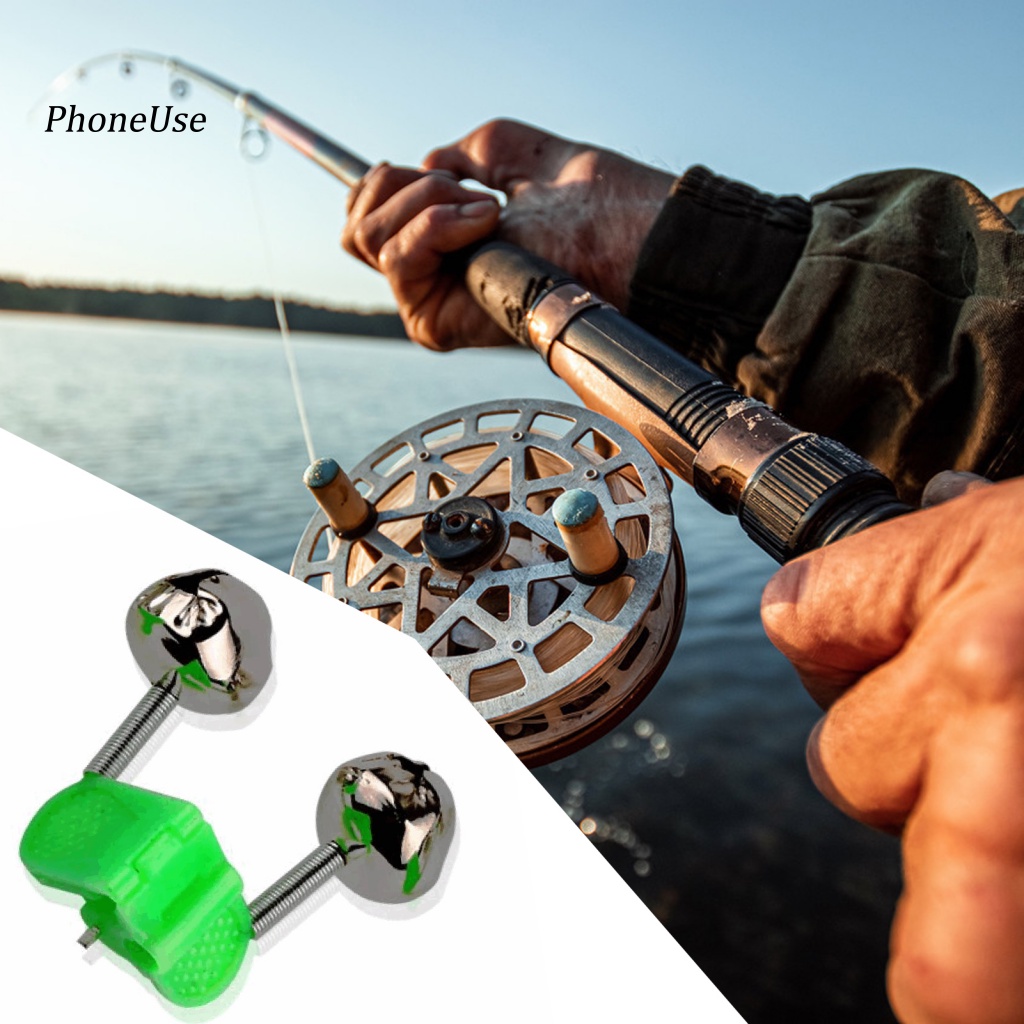 Bộ 50 Chuông Đôi Báo Động Cá Cắn Câu Bằng Nhựa Và Thép Không Gỉ