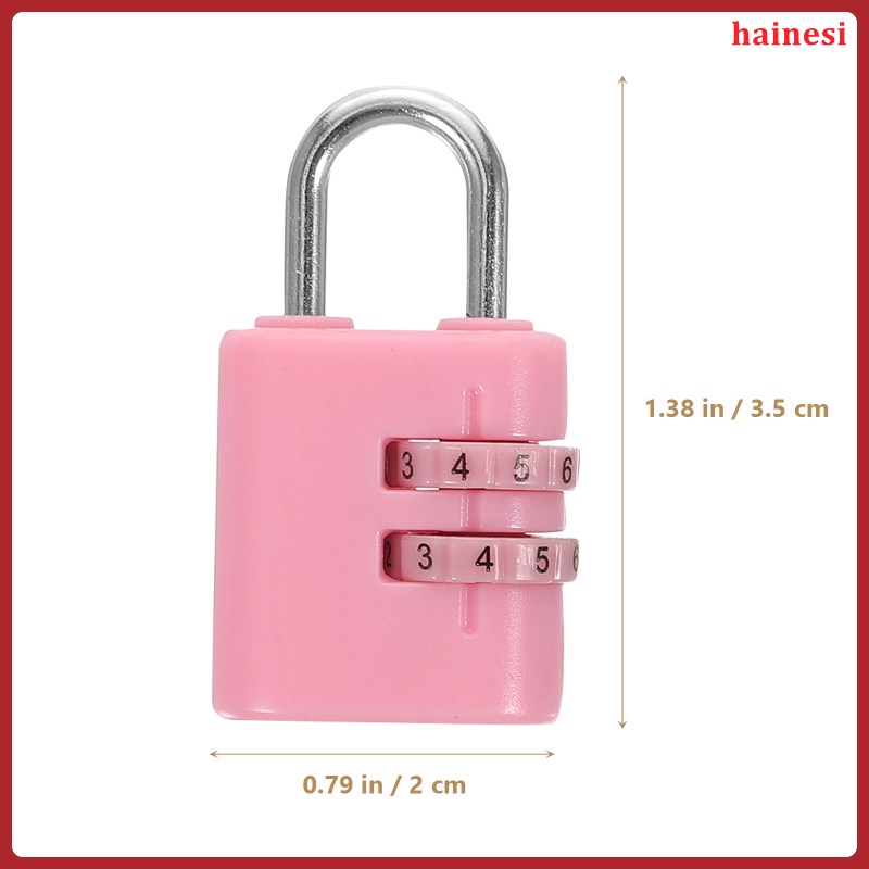 Set 6 Khóa Hành Lí Mini Cho Bé