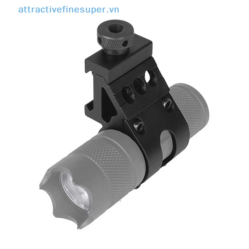 Ngàm Gắn Đèn Pin AFS 25.4mm / 30mm 20mm-22mm Chuẩn Picany / Weaver Rail 45 Độ