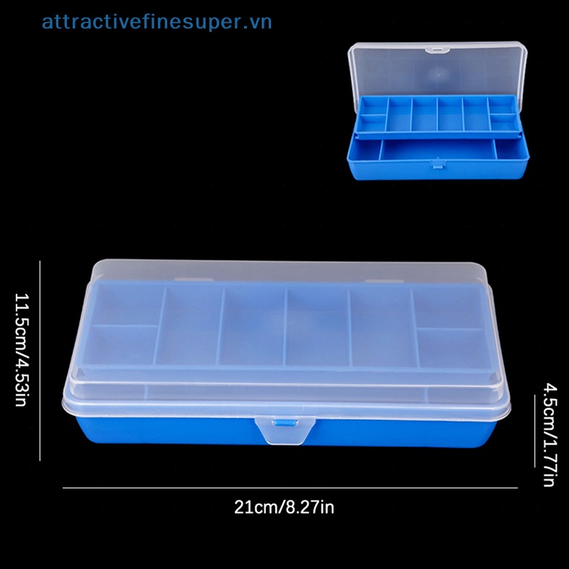 Hộp Đựng Phụ Kiện Câu Cá 11 Ngăn Mềm Tiện Dụng