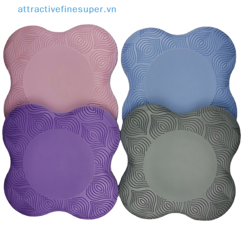 1 Miếng Đệm Bảo Vệ Đầu Gối Chống Trượt Màu Trơn Dùng Khi Tập Yoga