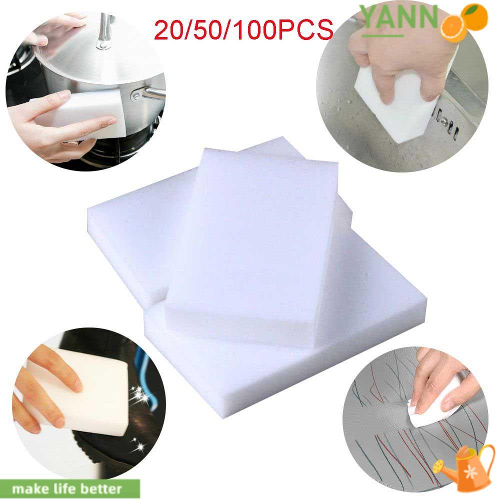 YANN1 Set 20 / 50 / 100 Miếng Bọt Biển Rửa Chén Đa Năng