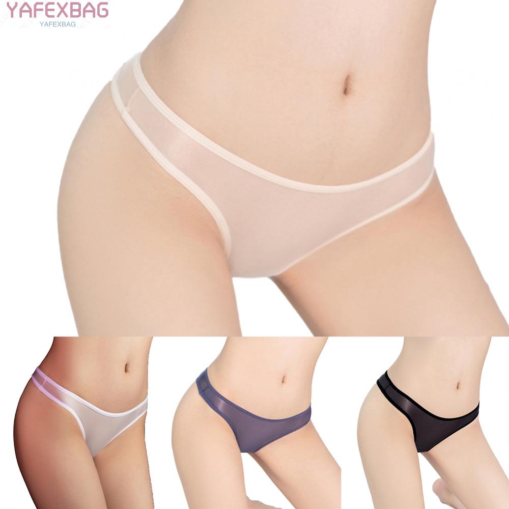 Women Briefs Sheer Underpants Breathable Fashion Knickers Thongs Ladies