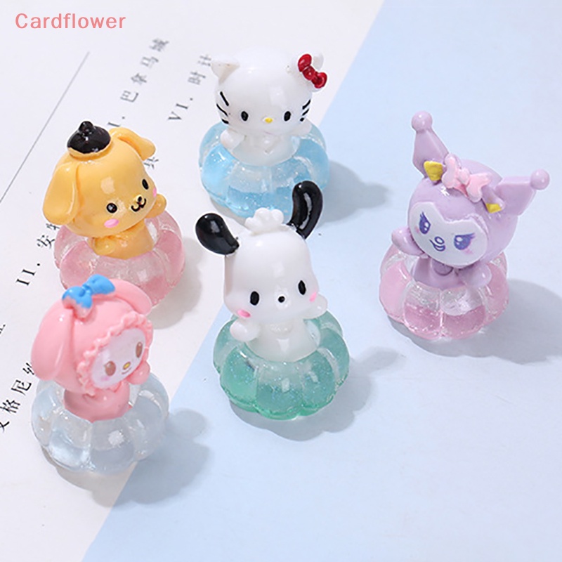 1 Vòng Phao Bơi mini Bằng Nhựa Phát Quang Trang Trí Nhà Búp Bê Mới