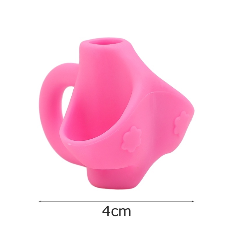 Dụng Cụ Kẹp Bút Viết Thư Pháp / Chỉnh Sửa Tư Thế Cầm Bút Bằng Silicon Mềm Cho Người Mới Bắt Đầu / Trẻ Em
