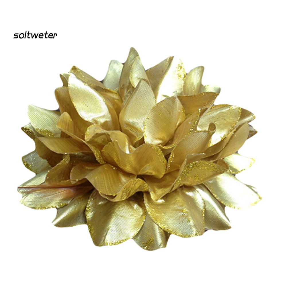 Băng Đô Cài Tóc Đính Hoa Co Giãn Cho Cô Dâu