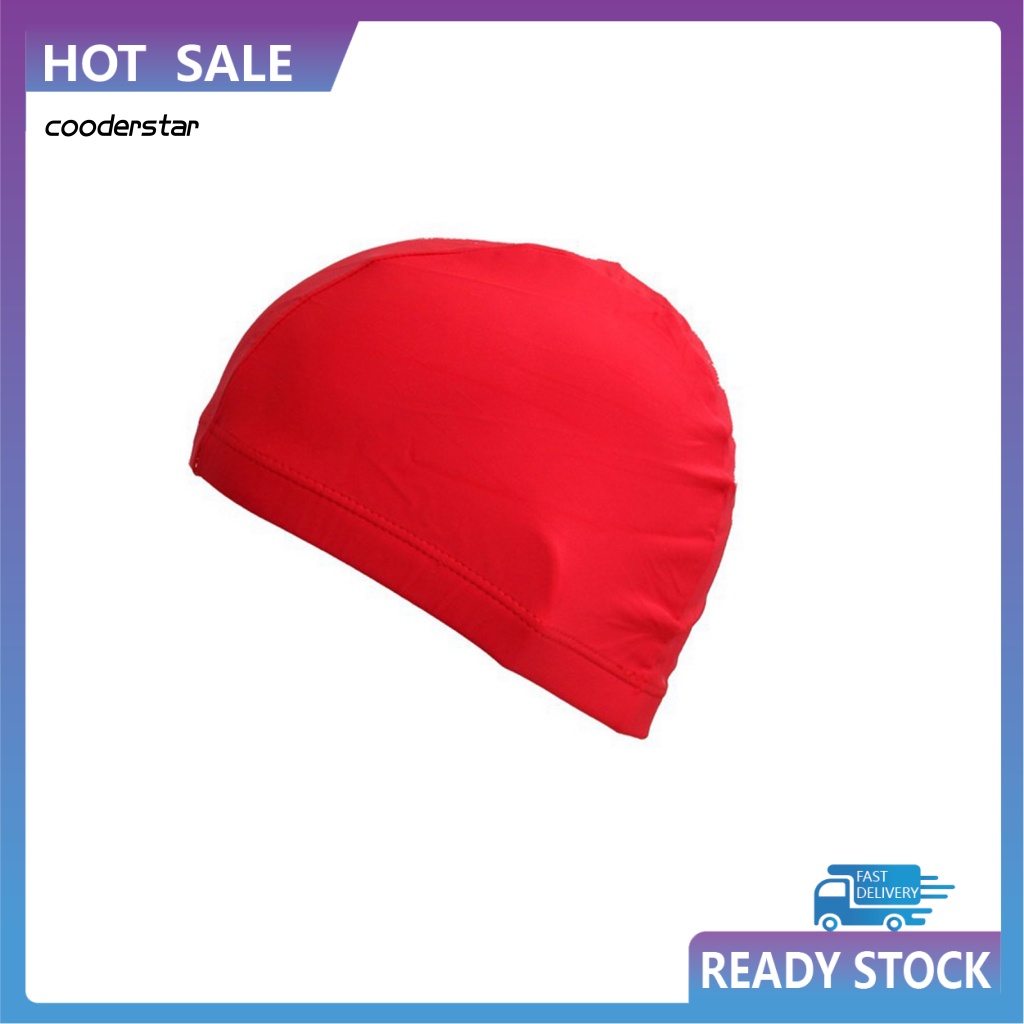 Mũ Bơi Nylon Màu Trơn Chống Thấm Nước Thoáng Khí