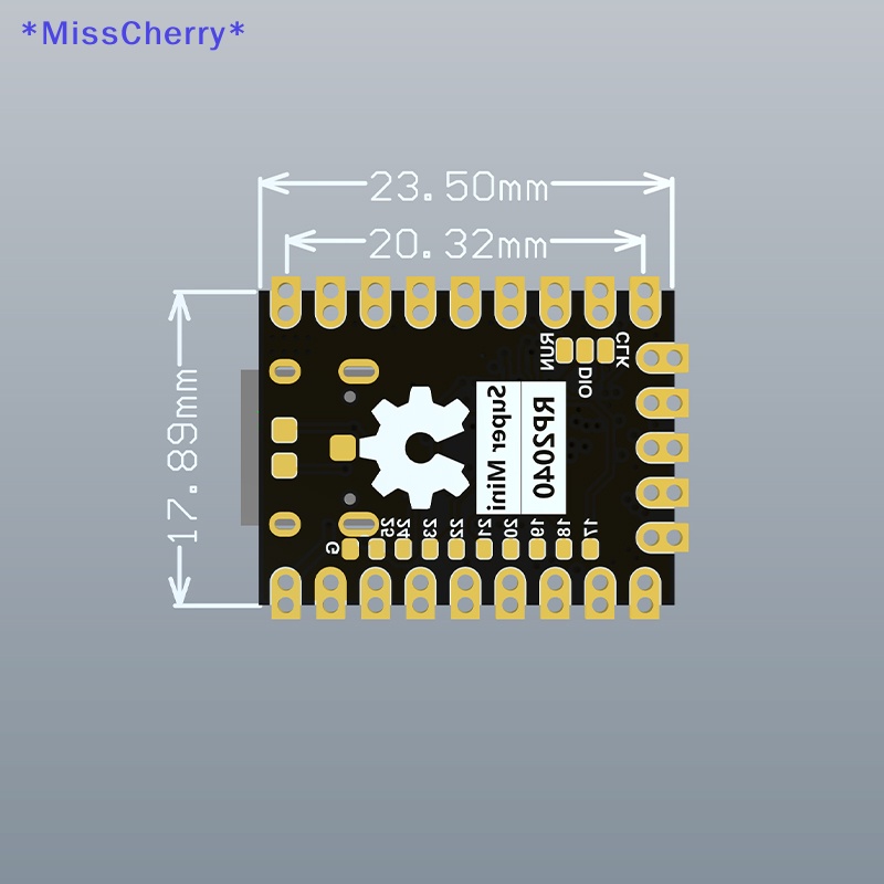 Bảng Mạch Vi Mạch Điện Thấp Hiệu Suất Cao Cortex-M0 + Processor Raspberry Pi Pico RP2040 Dual-Core 264KB ARM Mới