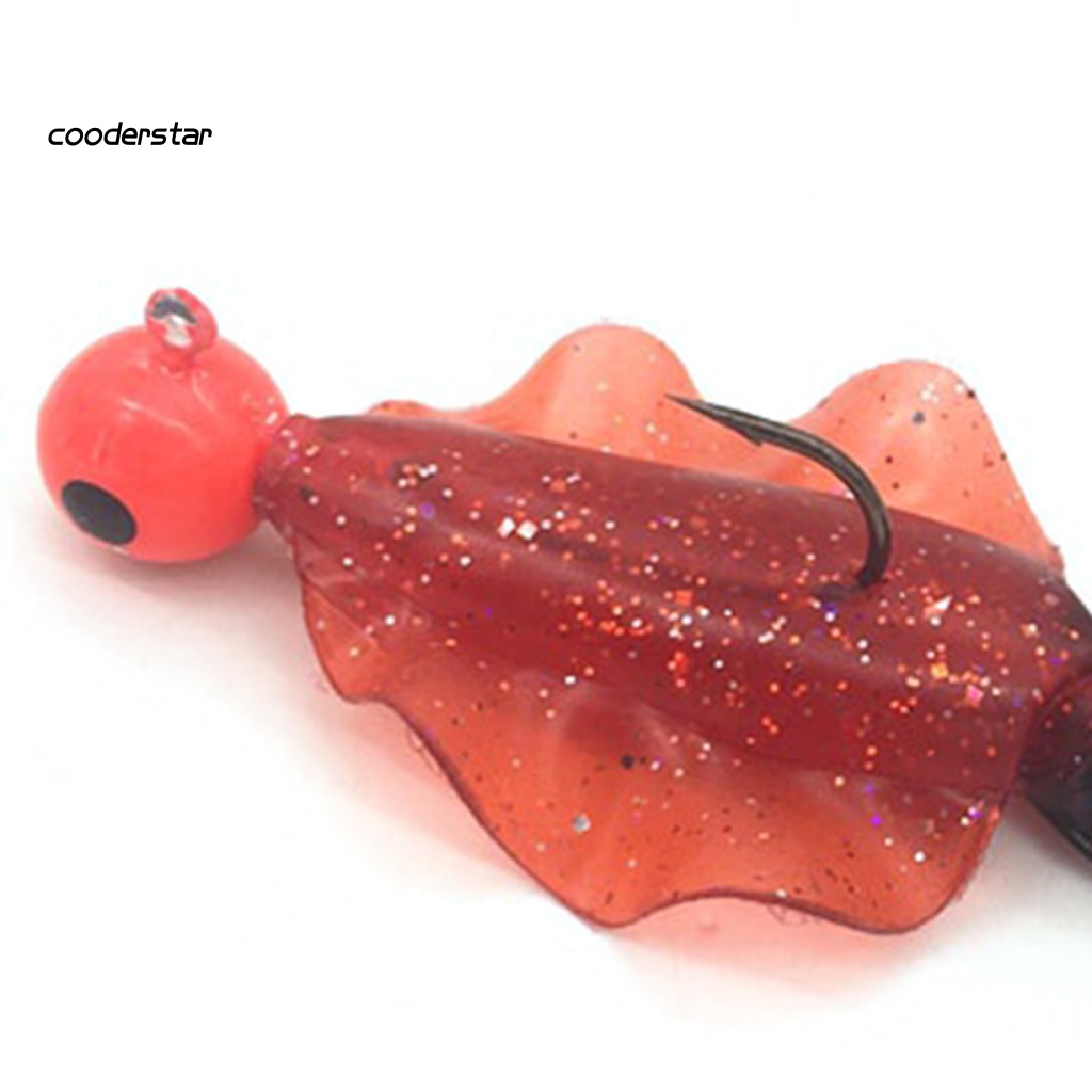 Mồi Câu Cá Nhân Tạo Hình Bạch Tuộc Phát Quang 13cm 25g