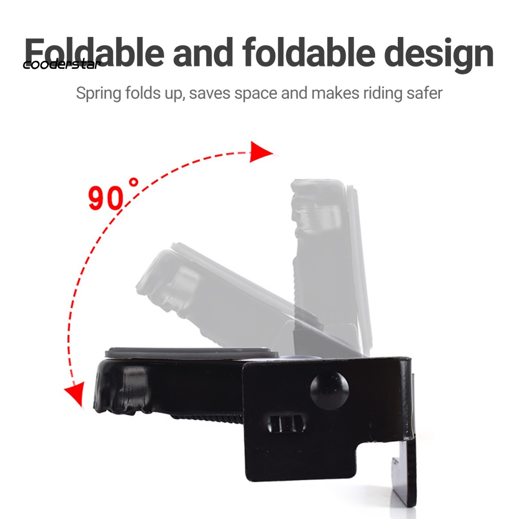 1 Cặp Bàn Đạp Xe Đạp Điện Bằng Thép Mangan Chống Trượt